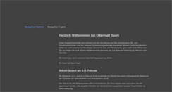 Desktop Screenshot of odermatt-sport.ch